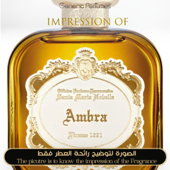 Inspired Santa Maria Novella - Ambra for Unisex - A+