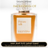 Valentino - Private Talk for Unisex A+ Valentino - Private Talk for Unisex A+