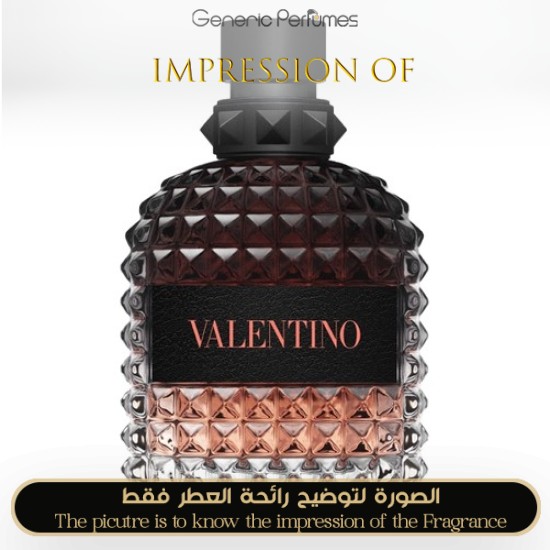 Inspired Valentino - Uomo Born In Roma Coral Fantasy for Man A+