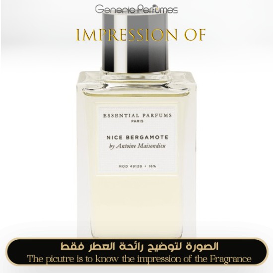 Inspired Essential Parfums - Nice Bergamote for Unisex A+
