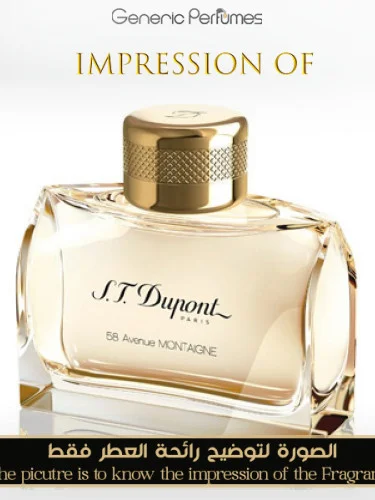 58 Avenue Montaigne pour Femme S.T. Dupont Perfumes Oil for Women