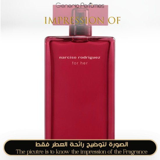 Inspired Narciso Rodriguez - Narciso Rodriguez For Her Intense for Women A+