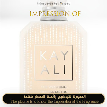 Inspired Kayali - The Wedding Silk Santal 36 for Women A+