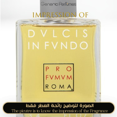 Inspired Profumum Roma - Dulcis in Fundo for unisex Inspired Profumum Roma - Dulcis in Fundo for unisex