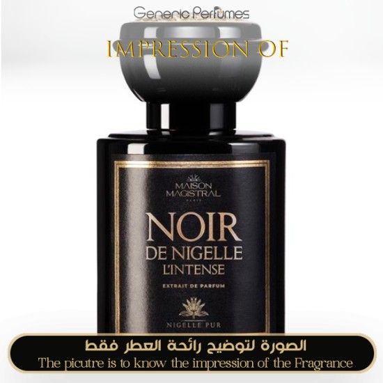 Inspired Maison Magistral - Noir de Nigelle L'Intense for Unisex A+