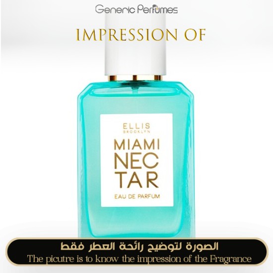 Inspired Ellis Brooklyn - Miami Nectar for Unisex A+