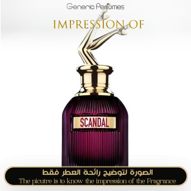 Inspired Jean Paul Gaultier - Scandal Intense for Women Inspired Jean Paul Gaultier - Scandal Intense for Women