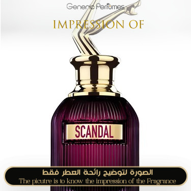 Inspired Jean Paul Gaultier - Scandal Intense for Women Inspired Jean Paul Gaultier - Scandal Intense for Women