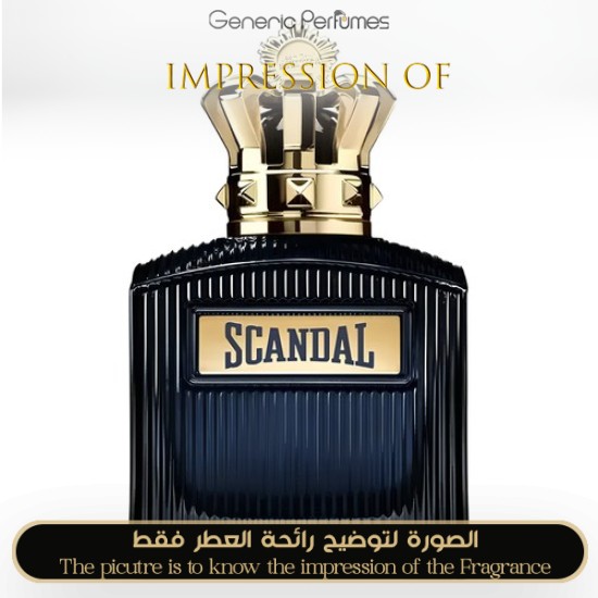 Inspired Jean Paul Gaultier - Scandal Pour Homme Intense for Man