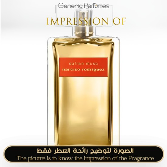 Inspired Narciso Rodriguez - Safran Musc for Unisex