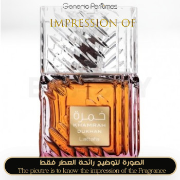 Inspired Lattafa - Khamrah Dukhan for Man A+