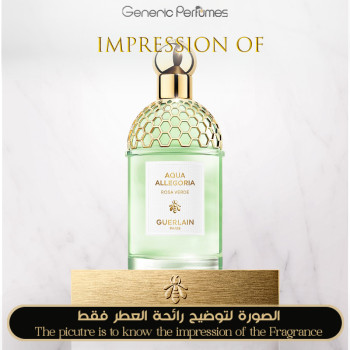 Inspired Guerlain - Aqua Allegoria Rosa Verde for Unisex - A+