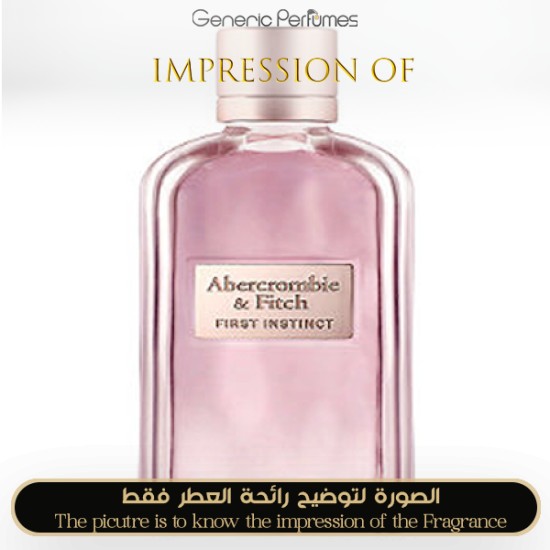 Inspired Abercrombie & Fitch - First Instinct for Women - A+