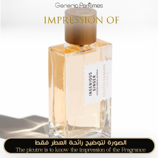 Inspired Goldfield & Banks Australia - Ingenious Ginger for Unisex A+