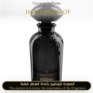 Inspired WIDIAN - Black III for Unisex Inspired WIDIAN - Black III for Unisex