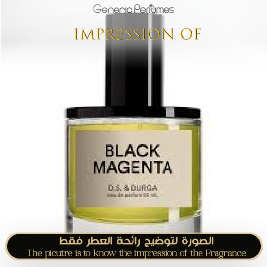 Inspired D.S. & Durga - Black Magenta for Unisex - A+