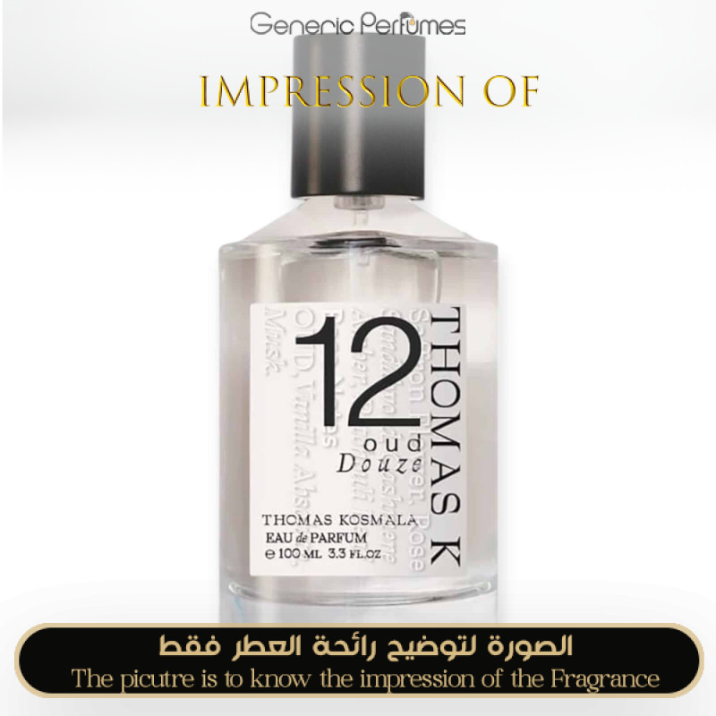 Inspired Thomas Kosmala - No12 Oud Douze for Unisex - A+