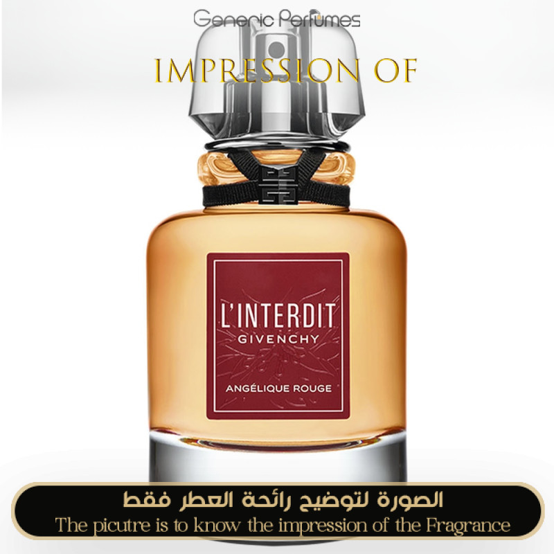 Inspired Givenchy - L Interdit Angelique Rouge for Women