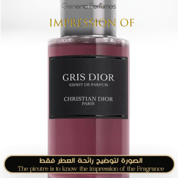 Inspired Christian Dior - Gris Esprit De Parfum for Unisex - A+