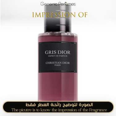 Inspired Christian Dior - Gris Esprit De Parfum for Unisex - A+ Inspired Christian Dior - Gris Esprit De Parfum for Unisex - A+