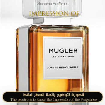 Inspired Mugler- Ambre Redoutable for Unisex A+
