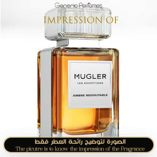Inspired Mugler- Ambre Redoutable for Unisex A+ Inspired Mugler- Ambre Redoutable for Unisex A+