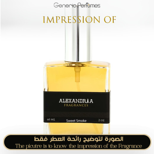 Inspired Alexandria Fragrances - Sweet Smoke for Unisex - A+