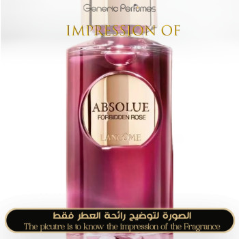 Inspired Lancome - Forbidden Rose for Unisex - A+