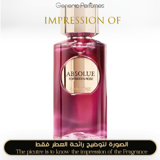 Inspired Lancome - Forbidden Rose for Unisex - A+ Inspired Lancome - Forbidden Rose for Unisex - A+