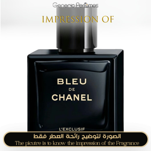 Inspired Chanel - Bleu L Exclusif for Man Inspired Chanel - Bleu L Exclusif for Man