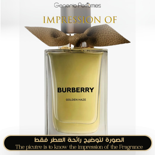 Inspired Burberry - Golden Haze for Unisex Inspired Burberry - Golden Haze for Unisex