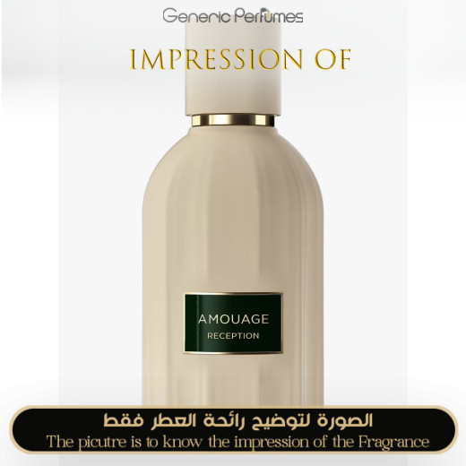 Inspired Amouage - Reception for Unisex Inspired Amouage - Reception for Unisex