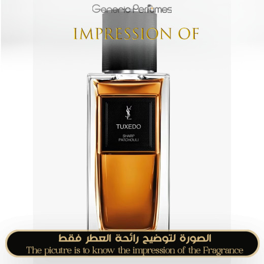 Inspired Yves Saint Laurent - Tuxedo Sharp Patchouli for Unisex - A++ Inspired Yves Saint Laurent - Tuxedo Sharp Patchouli for Unisex - A++