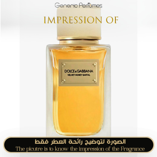 Inspired Dolce & Gabbana - Velvet Honey Santal for Unisex A+ Inspired Dolce & Gabbana - Velvet Honey Santal for Unisex A+