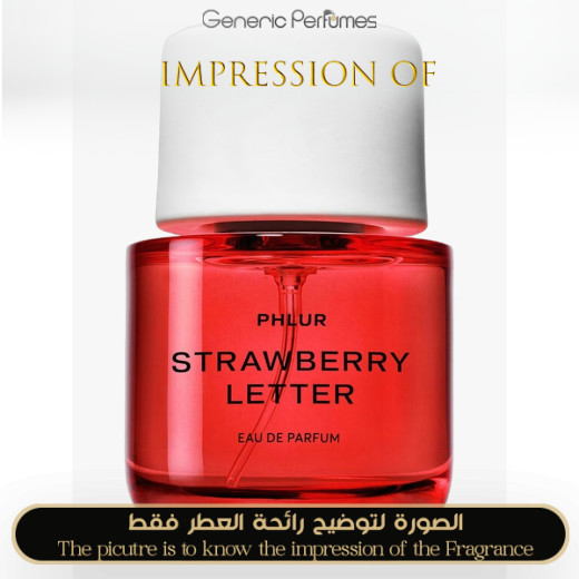 Inspired Phlur - Strawberry Letter for Unisex A+ Inspired Phlur - Strawberry Letter for Unisex A+