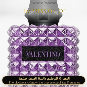 Inspired Valentino - Donna Born in Roma Purple Melancholia for Women A+