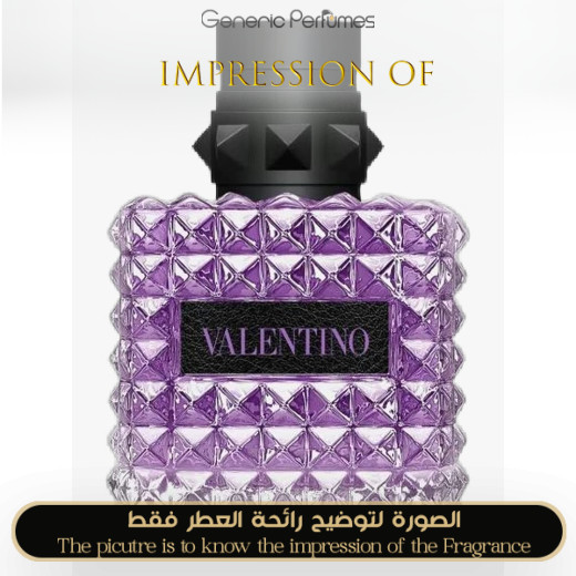 Inspired Valentino - Donna Born in Roma Purple Melancholia for Women A+ Inspired Valentino - Donna Born in Roma Purple Melancholia for Women A+