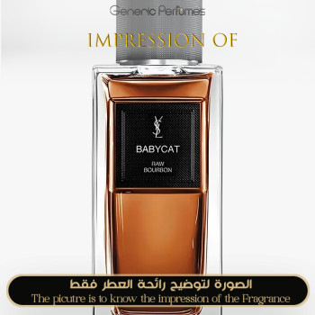 Inspired Yves Saint Laurent - Babycat Raw Bourbon for Unisex - A+