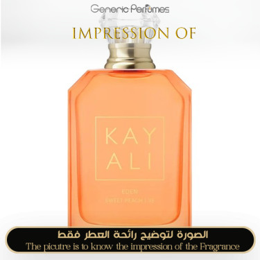 Inspired Kayali - Eden Sweet Peach 35 EDP for Women A+ Inspired Kayali - Eden Sweet Peach 35 EDP for Women A+