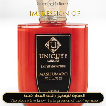 Inspired Unique e Luxury - Mashumaro for Unisex A++