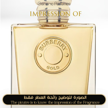 Inspired Burberry - Gold Eau de Parfum for Women