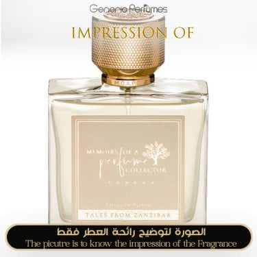 Inspired Memoirs Of A Perfume Collector - Tales from Zanzibar for Unisex A+