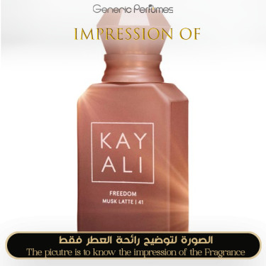 Inspired Kayali - Freedom Musk Latte 41 for Unisex A+