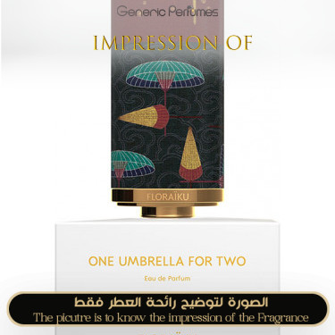 Inspired Floraïku - One Umbrella for Two for Unisex Inspired Floraïku - One Umbrella for Two for Unisex