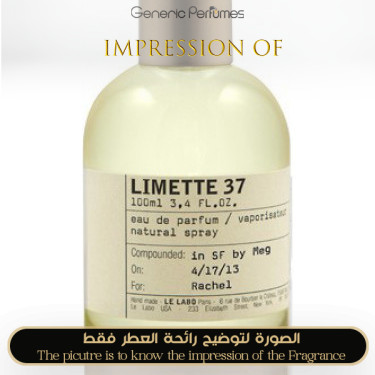 Inspired Le Labo - Limette 37 San Francisco Le Labo - A+ Inspired Le Labo - Limette 37 San Francisco Le Labo - A+