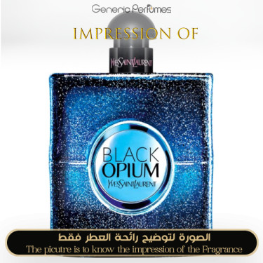 Inspired Yves Saint Laurent - Black Opium Intense for Women