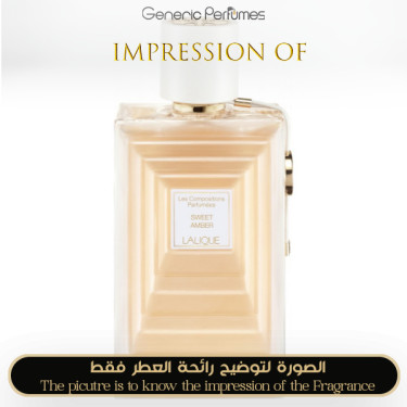 Inspired Lalique - Sweet Amber for Women Inspired Lalique - Sweet Amber for Women