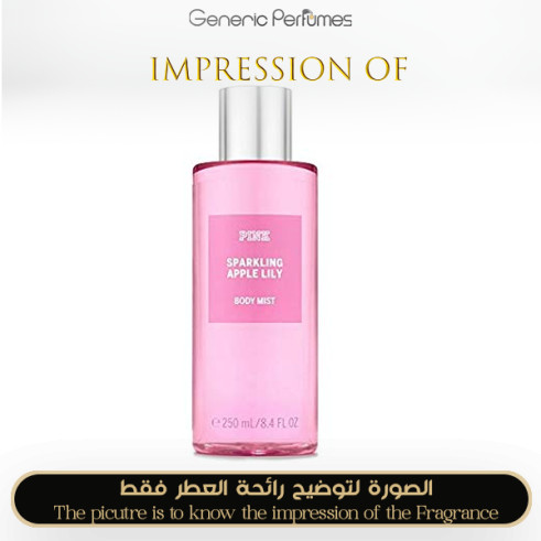 Inspired Victoria Secret - Pink Sparkling Apple Lily for Women