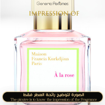 Inspired Maison Francis Kurkdjian - A La Rose for Women
