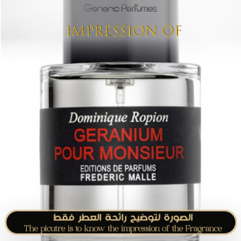 Inspired Frederic Malle - Geranium Monsieur for Man